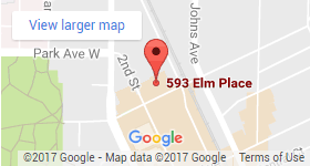 Elm Place map